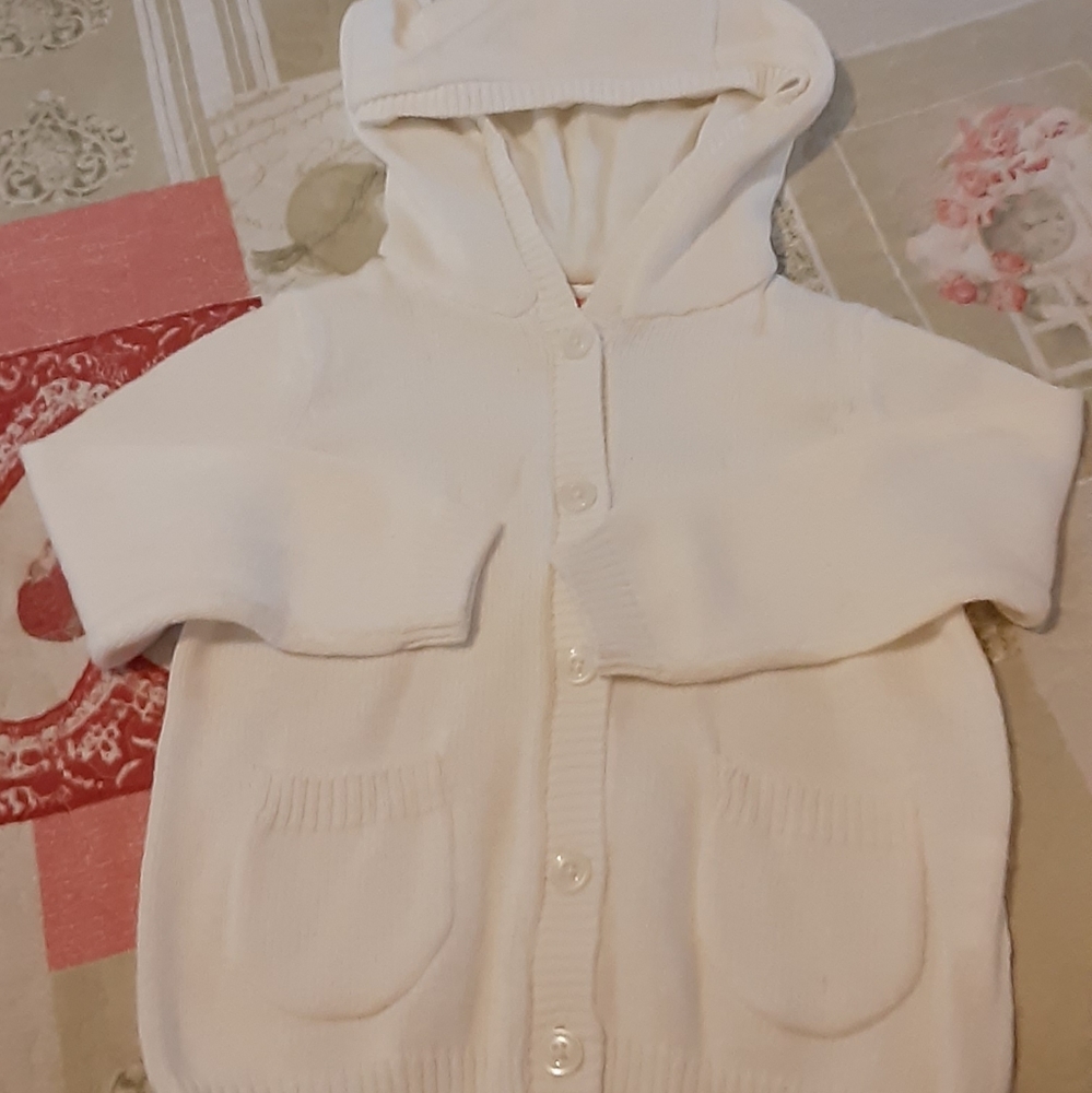 Gymboree Bunny Ear 🐇 Cardigan  Cardigan 24 mo.